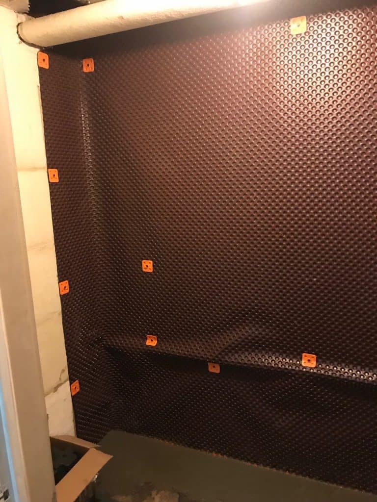 waterproofing basement coldroom