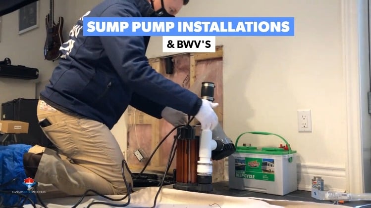Sump pumps are a great thing to have to help stop flooding. Rebates up to $1750 available!